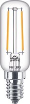 PHILIPS - LED Lamp - CorePro Tube Filament 827 T25L - E14 Fitting - 2.1W - Warm Wit 2700K | Vervangt 25W - BES LED