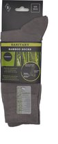 Bamboe sokken voor heren -  LOSSE ELASTIEK - 6 PAAR - Beige - mannen maat 43/46 - Hoge kwaliteit