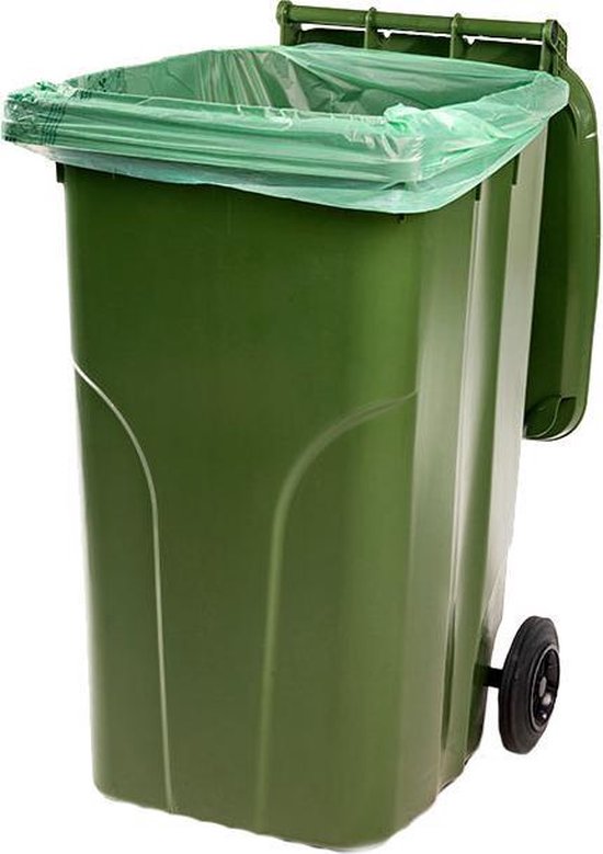 Compostbag AFVALZAK met kiemlogo voor in de container
