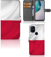 Smartphone Hoesje OnePlus Nord N10 Bookcase Polen