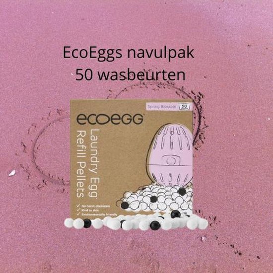 EcoEgg Navul Ecoegg wasbol Refill Ecoegg Spring bloesem