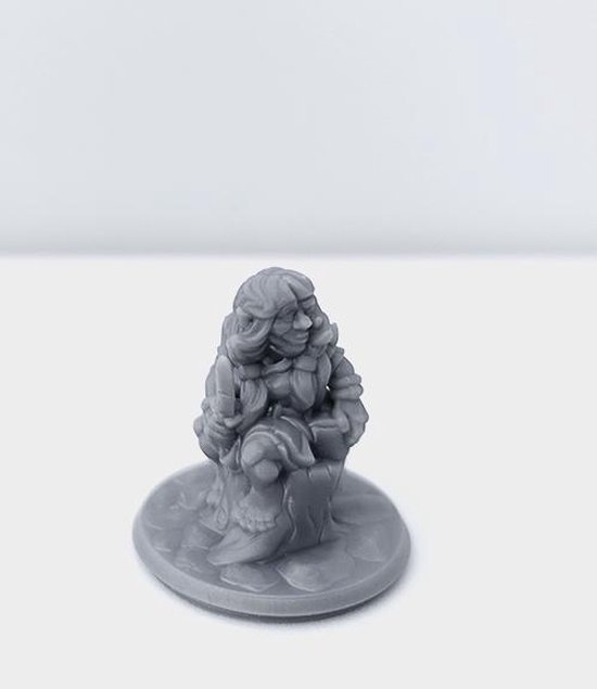 Afbeelding van het spel 3D Printed Miniature - Gnome Female 01 - Dungeons & Dragons - Hero of the Realm KS