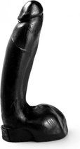 XXLTOYS - Michiel - Dildo - Inbrenglengte 17 X 5 cm - Black - Uniek Design Realistische Dildo – Stevige Dildo – voor Diehards only - Made in Europe