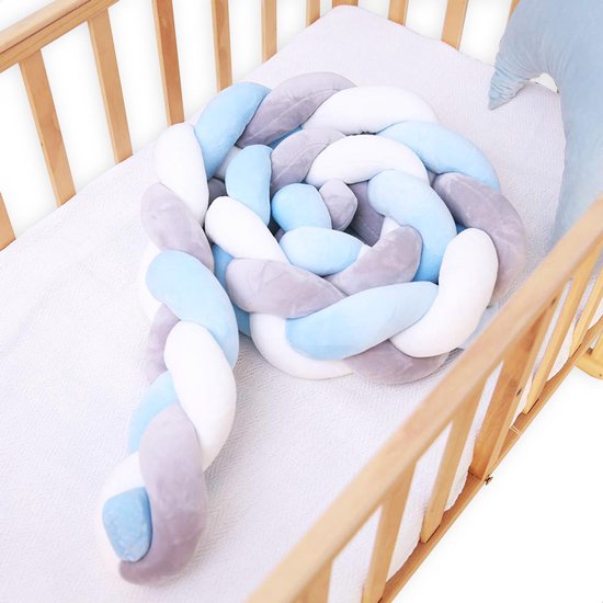 schilder Geschiktheid Technologie Buxibo Baby Bed Bumper - Baby Veiligheid/Hoofdbescherming/Bedbescherming  -... | bol.com