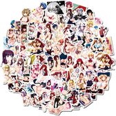Hentai - Hentai stickers - 100 stuks - Hentai manga - Ahegao - Anime stickers - Fakku
