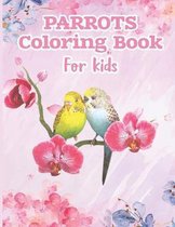 Parrots Coloring Book For kids