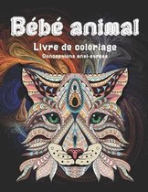 Bebe animal - Livre de coloriage - Conceptions anti-stress