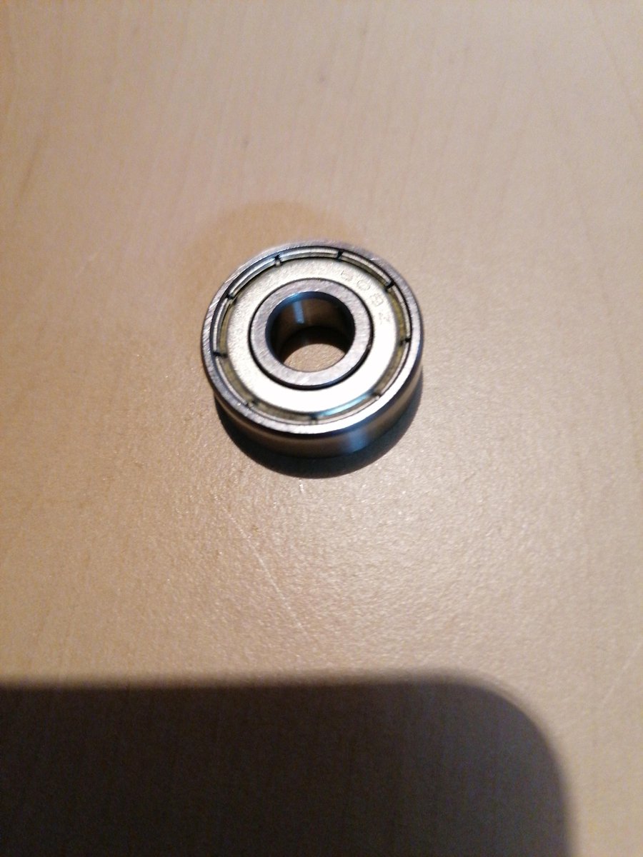 lager 608 ZZ Asgatdiameter d=8mm Buitendiameter D=22mm Breedte B=7mm