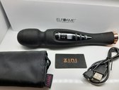 ELFGAME BLACK -WAND VIBRATOR -12 FUNCTIE-BLACK