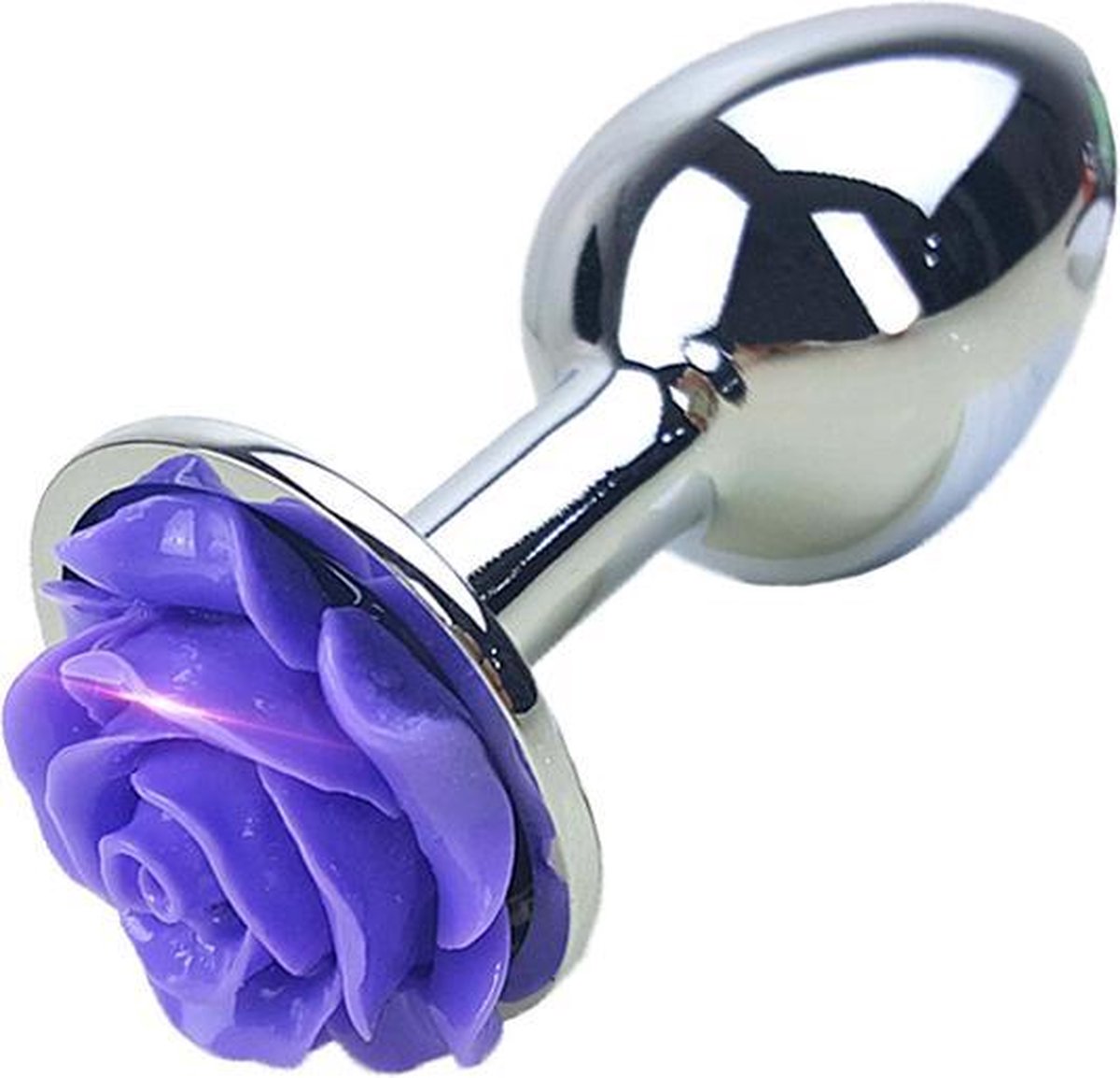 Goedkoopste Buttplug paarse roos