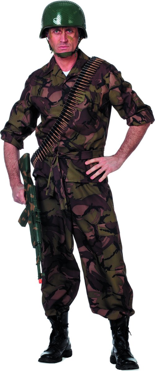Leger verkleedpak man - Maat 56