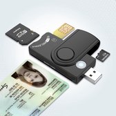 ROLA Identiteitskaartlezer - Kaartlezer Identiteitskaart - eID kaartlezer - Smart card reader - ID Reader - ID Kaartlezer - Windows / Mac / Linux