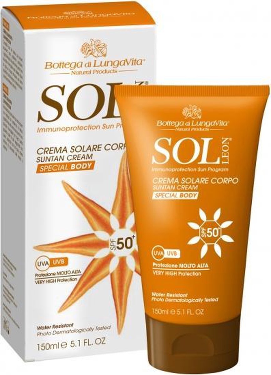 SOL Léon - Sun Protection Body Cream SPF50 - Extreme (150ml)