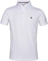 Kingsland Boys Short Sleeve Show Shirt - White - Maat 122/128