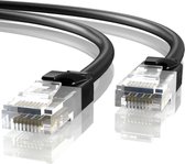 StayPowered 15m Internet-netwerkkabel | CAT6, AWG24, CCA, UTP, RJ45 (15 Meter, Zwart)