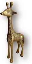 Ornament Giraffe goud 30cm