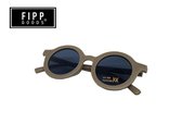 Fipp Goods | Kinderzonnebril | Kids sunglasses | Taupe | Vanaf 24 maanden | Retro | Vintage