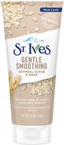 St. Ives Gentle Smoothing Oatmeal Scrub and Mask - 170g | Hypoalergeen 2in1 Havermout Masker en Scrub voor Vette en Gecombineerde huid