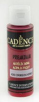 Cadence Premium acrylverf (semi mat) Crimson - rood