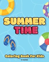 Summer Time Coloring Book For Kids