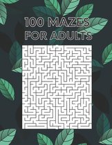 100 Mazes for Adults