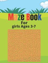 Maze Book For girls Ages 3-7