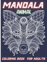 Mandala Animal Coloring Book for Adults