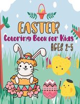 Easter Coloring Book for Kids Ages 2-5