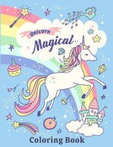 Unicorn Magical Coloring Book