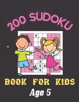 200 Sudoku Book For kids age 5