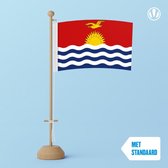 Tafelvlag Kiribati 10x15cm | met standaard