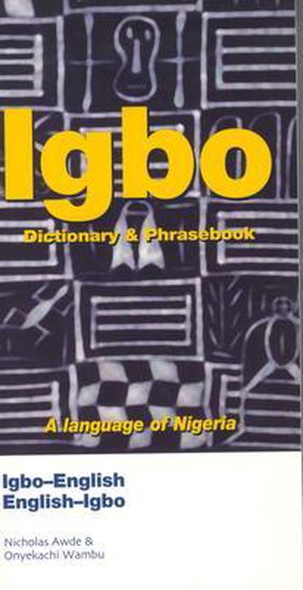 Igbo English / English Igbo Dictio - cover
