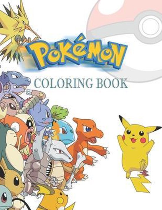 Pokemon Coloring Book, Zone Books 9798734656921 Boeken