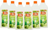6x 3G Professioneel Ecologische Allesreiniger Limoen 1 liter