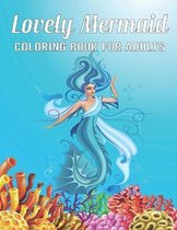 Lovely Mermaid Coloring Book for Adults