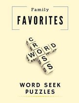 Family Favorites Word Seek Puzzles