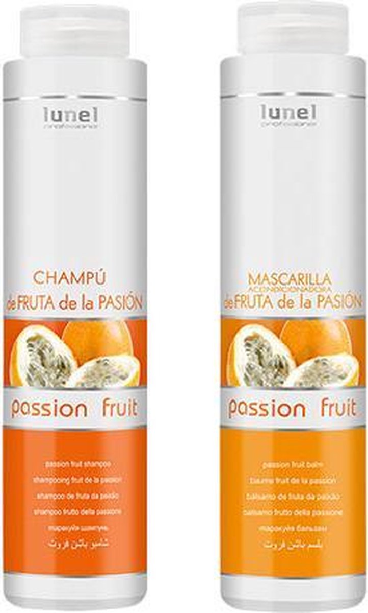 Shampoo en Balsem in een set, Passievrucht extract, 2x400ml