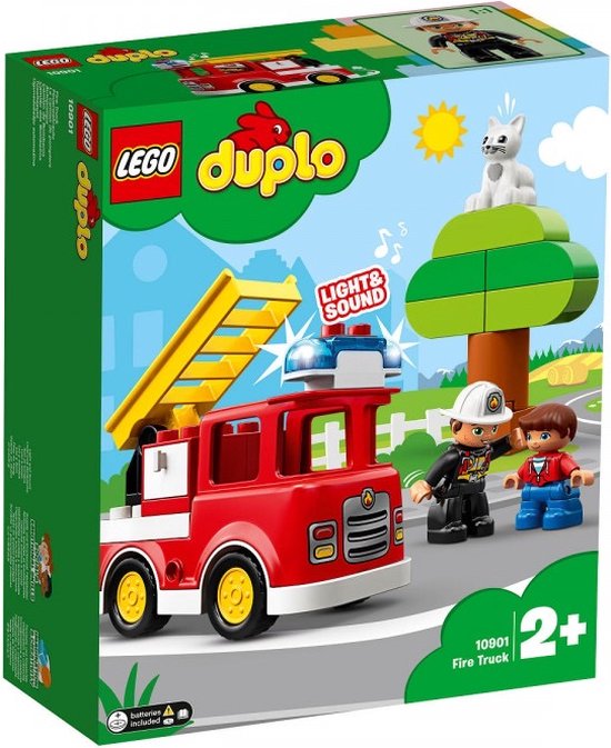 LEGO DUPLO Brandweertruck - 10901 | bol.com