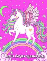 Artful Unicorn Coloring Book