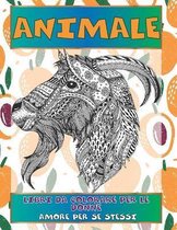 Libri da colorare per le donne - Amore per se stessi - Animale