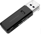 FEDEC USB 3.0 Multi Card Reader - Plug & Play - Voor Micro SD / SD / MMC / TF - Compatibel Met Windows & Mac OS - Zwart