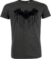 Batman - Dripping Logo T-Shirt Antraciet