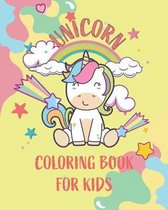 Unicorn coloring book for kids