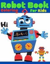 Robot Book Coloring For Kids