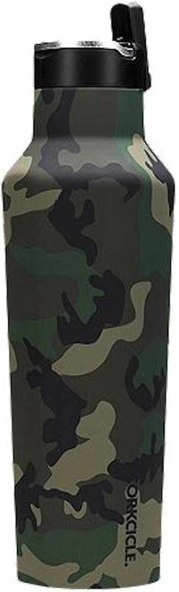 Corkcicle Sport Canteen - 600ml Woodland Camo