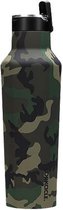 Corkcicle Sport Canteen - 600ml Woodland Camo-Camouflage-Sportfles- Fitnessfles- Drinkfles