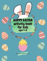 Happy Easter activity book for kids ages 4-8