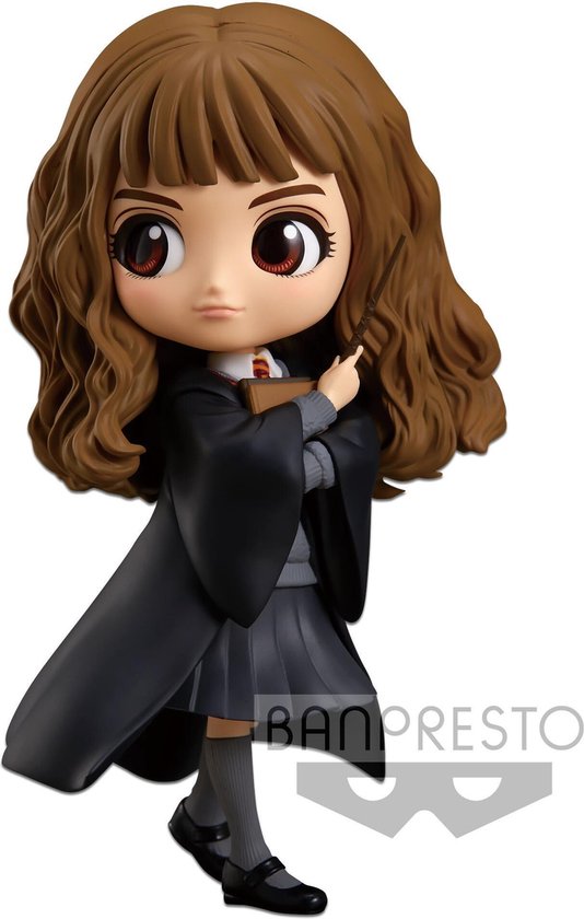 figure - Hermione Granger with Crookshanks 14 cm - Boutique Harry Potter