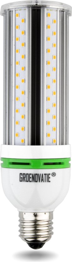 Groenovatie LED Corn/Mais Lamp E27 Fitting - 25W - 205x64 mm - Warm Wit