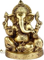 N3 Collecties Ganesh Wanddecoratie (Metaal - Legering | Kleur - Koperen kap)